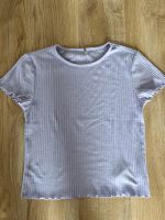 ONLY Kognella Top Shirt lila flieder gerippt cropp 158 164 13-14 Bayern - Landshut Vorschau