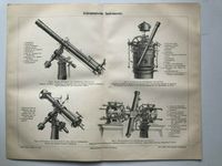 Astronomie Fernrohr Sternkunde Sterne antik Druck Zeichnung Bild Hessen - Kassel Vorschau