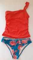 CUPSHE Tankini Bikini Gr. S 36 max. 36/38 rot türkis Blumen Sachsen - Frohburg Vorschau