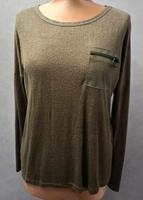 Shirt langarm Gr M khaki  von Only Nordrhein-Westfalen - Bönen Vorschau