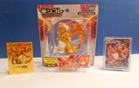 Pokemon Figur Tomy - Glurak VMax + Vmax Karte + Gold Karte Brandenburg - Senftenberg Vorschau