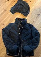 H&M Daunenjacke Winter Herbst Damen XS/34 schwarz braun Kapuze München - Schwabing-West Vorschau