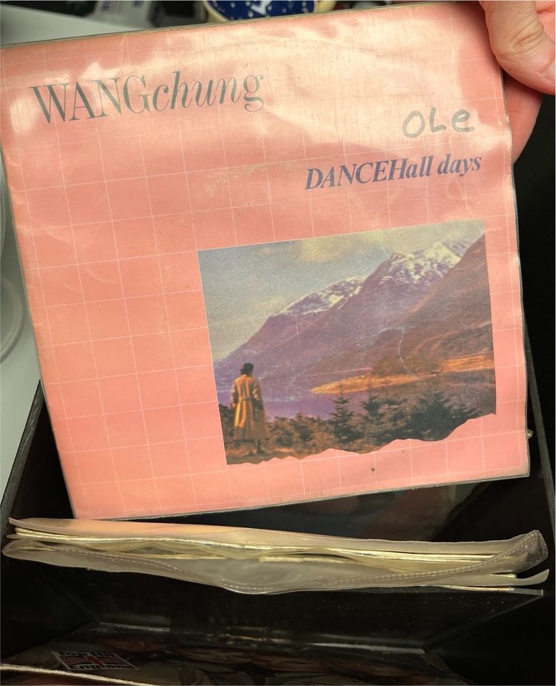 Verschiedene alte Vinyl Schallplatten vintage in Marsberg