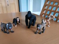 Schleich Tiere Affen WILD LIFE Gibbon Gorilla Schimpanse Mandrill Kreis Ostholstein - Eutin Vorschau