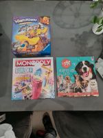 Monopoly + Miam Miaou + Adoptez - les tous  geselschaftsspiele Baden-Württemberg - Mannheim Vorschau
