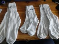 weiße Sport Socken Hessen - Kefenrod Vorschau