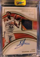 Panini NBA Immaculate 2022-23 Deandre Ayton /49 Kr. München - Kirchheim bei München Vorschau