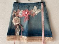 Amnesia Original Paris/Jeansrock Vintage Hessen - Weilrod  Vorschau