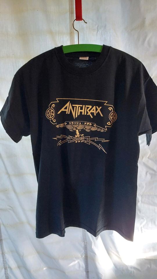 Anthrax T-Shirts, Größe M, jeweils 33 € inklusive Versandkosten in Bad Neustadt a.d. Saale