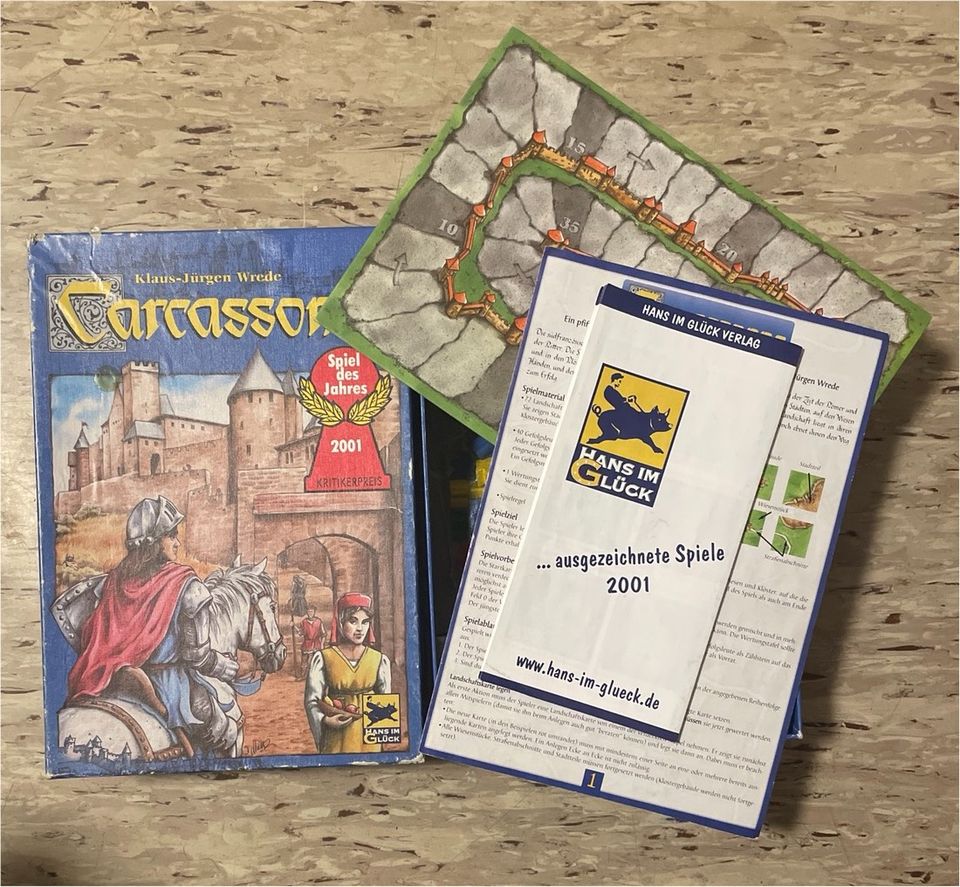 Hans im Glück Brettspiel Carcassonne Spiel des Jahres 2001 in Bayreuth