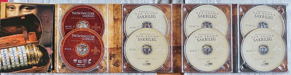 DVD "The DaVinci Code Sakrileg" Extended Version inkl. Hörbuch in Hamburg