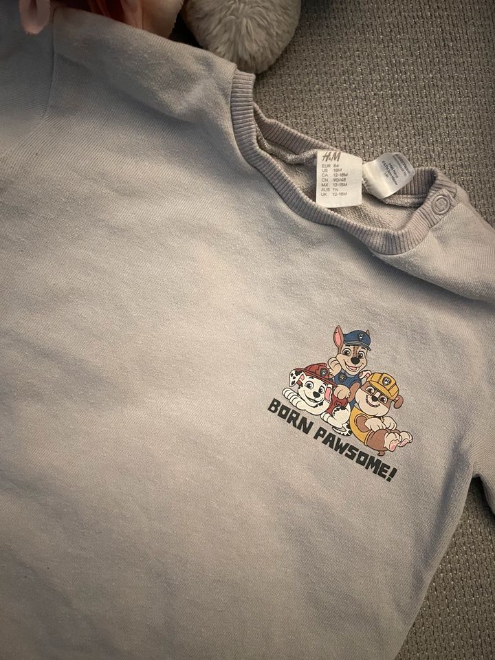 ✨H&M✨ Paw Patrol Sweater u. Shorts, Gr. 86 in Bochum