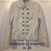 *RAINBOW BONPRIX* leichte Jacke Military Stil Gr. 36 Creme Natur Mecklenburg-Vorpommern - Klütz Vorschau