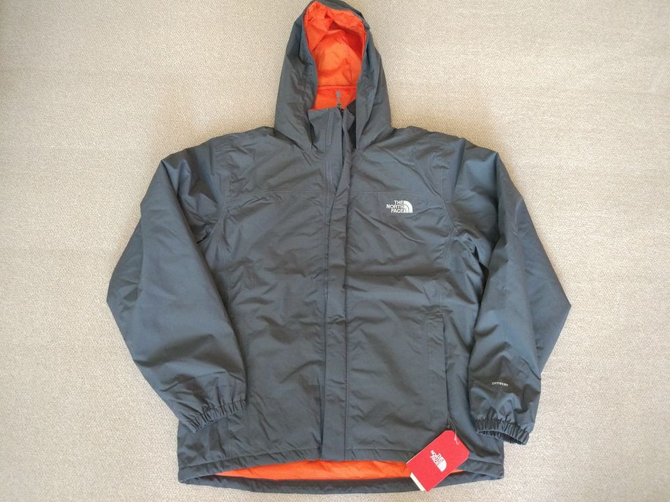 The North Face Herren Outdoor Jacke Medium Regen Wind Grau Gr : M in Berlin