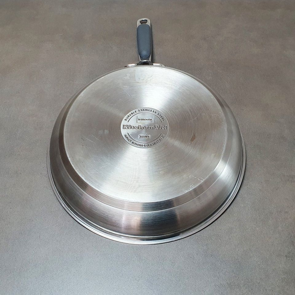 KitchenAid Edelstahl Bratpfanne ✨ unbeschichtet ✨ rostfrei 31,5cm in Kiel