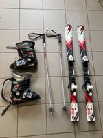 Kinder Ski Set 120 Technopro+Stöcke+Skistiefel Raichle+Bindung Niedersachsen - Zeven Vorschau