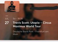 Travis Scott Sitzplatz Unterrang | 27.07. Frankfurt Hessen - Langen (Hessen) Vorschau