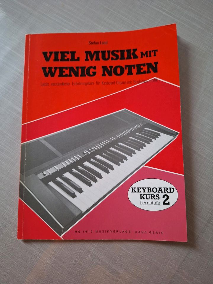 Viel Musik mit wenig Noten - Keyboard Kurs Lernstufe 2 in Selb