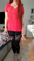 Damen T-shirt Top von Tchibo 40 42 L  rot Niedersachsen - Ilsede Vorschau
