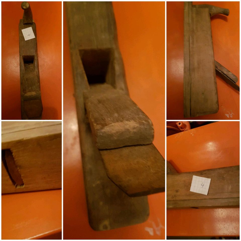 Konvolut 20 alte Schreinerhobel Werkzeug antik Pumuckl Schreiner in Bempflingen