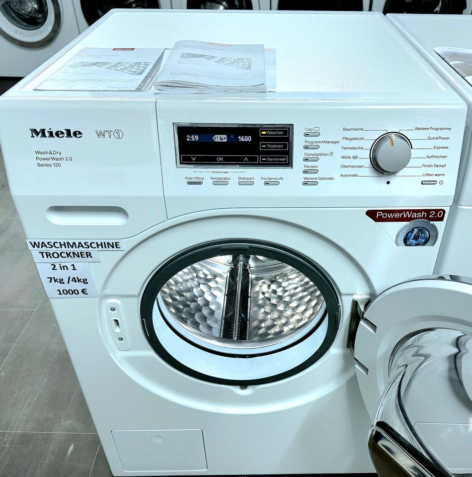 Miele WT1 , 2in1  ,7kg/4kg Waschtrockner Waschmaschine/Trockner in Bad Salzuflen