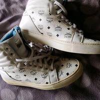 MCM Sneaker High Weiss Original Schuhe inTop Hessen - Limburg Vorschau