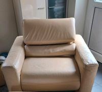 Sessel beige/weiß Niedersachsen - Spahnharrenstätte Vorschau