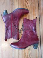 Think! Stiefelette/ Stiefel Absatz rot Leder, Gr. 39 NEU Friedrichshain-Kreuzberg - Friedrichshain Vorschau