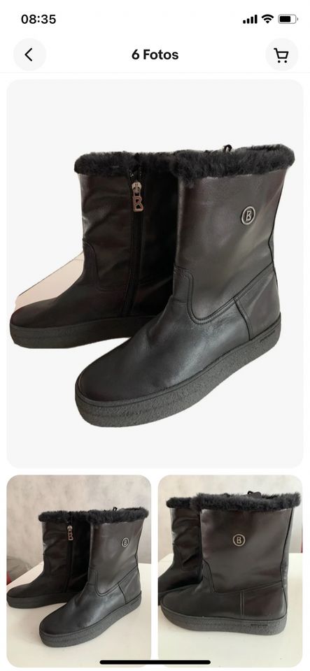 BOGNER Damen Stiefel schwarz Gr 39 Neu VP.150€ in Köln