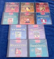 10 CDs Oper Bizet Donizetti Gounod Mozart Puccini Verdi NEU OVP Schleswig-Holstein - Itzehoe Vorschau