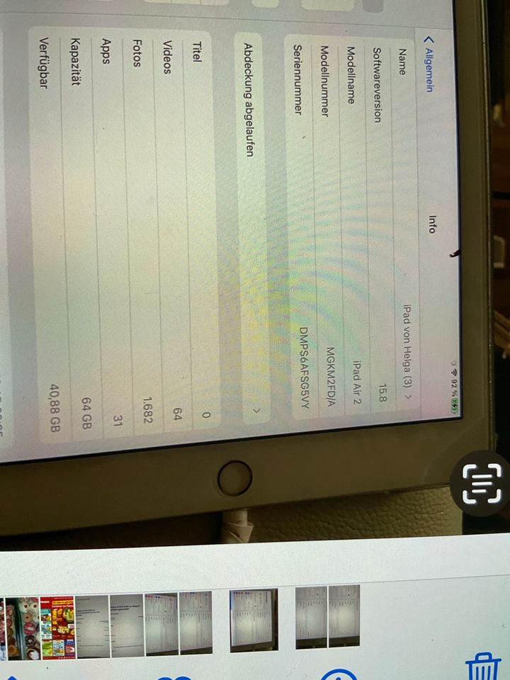 Apple i Pad Air 2 , 64 gb in Hamburg