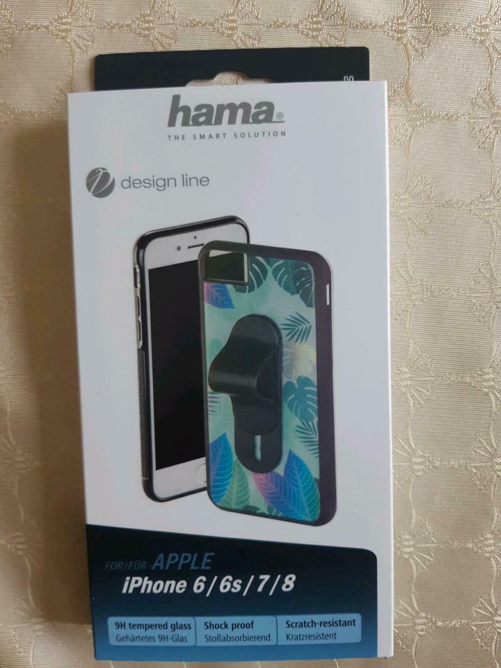 Hama Handy Cover + Finger Loop "Tropical" für iPhone 6/6s/7/8 in Herne