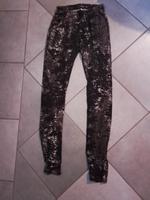 Leggings pieces Größe M braun gemustert Niedersachsen - Lübbow Vorschau