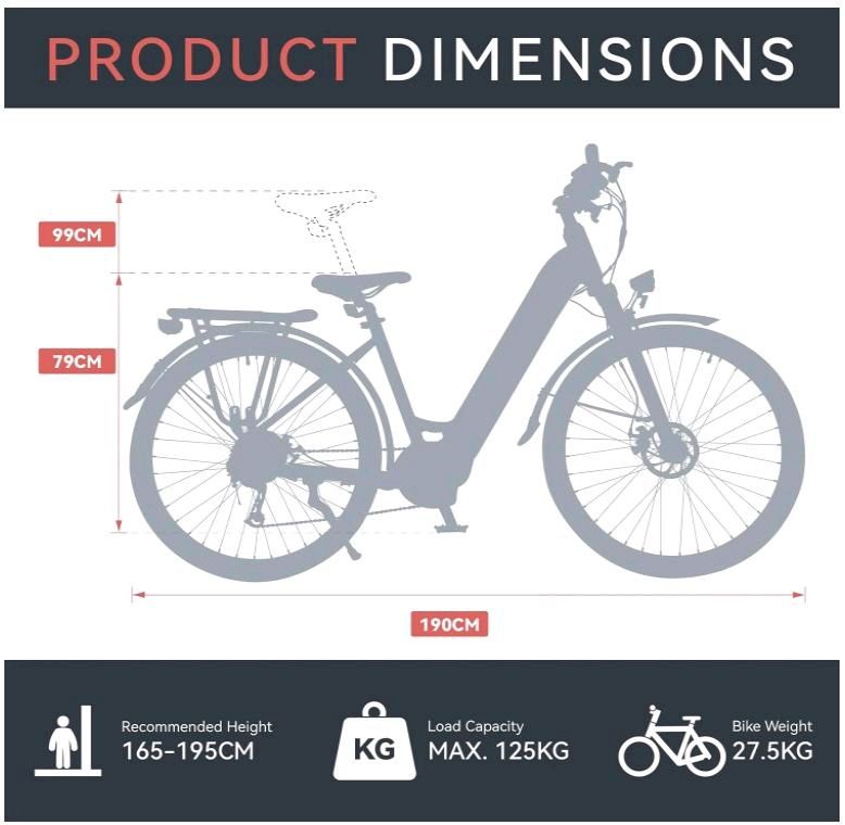 ESKUTE E-Bike, neuwertig in Nürnberg (Mittelfr)