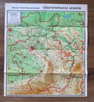 Karte Regierungsbezirk Detmold v. 1960 ⭐⭐⭐⭐⭐ Altona - Hamburg Blankenese Vorschau