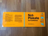 Plakatbuch, Notplakate für Kraftfahrer, Oldtimer, Bleicher Verlag Baden-Württemberg - Göppingen Vorschau