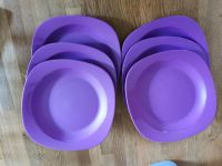 Neu! Tupperware - Teller lila 25cm Niedersachsen - Großheide Vorschau