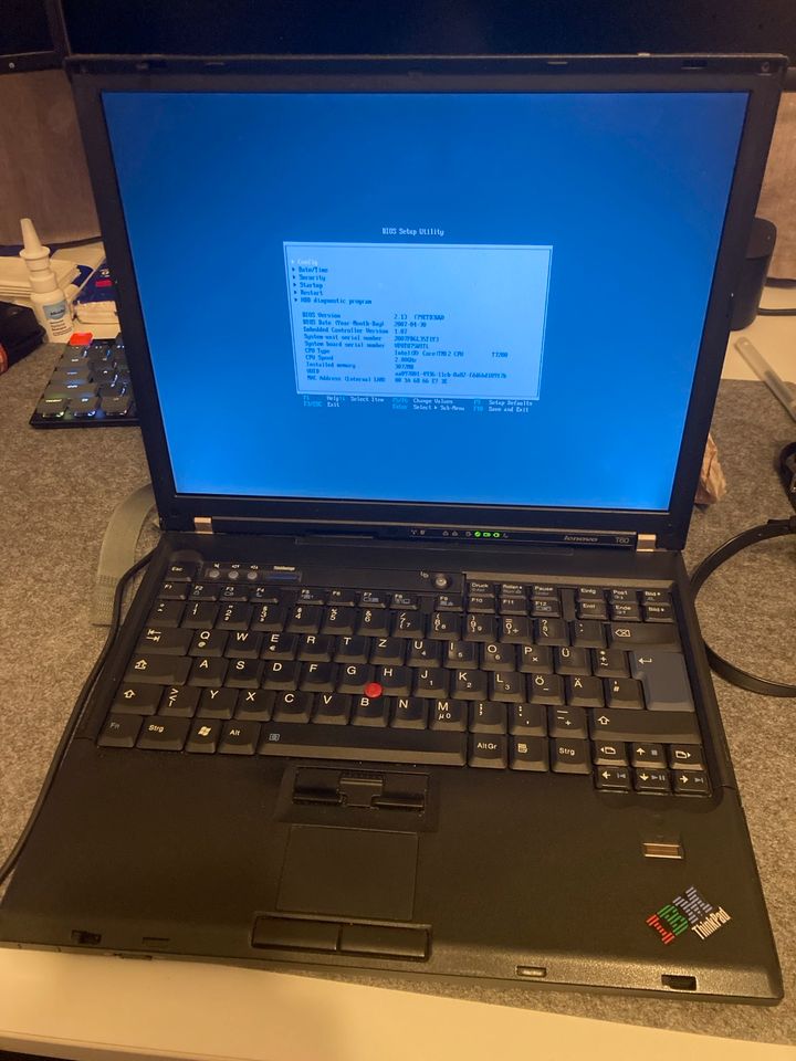 Thinkpad T60 inkl. Ladekabel in Gilching