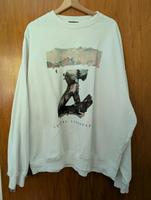 weißes C A obersize Sweatshirt Hessen - Wiesbaden Vorschau