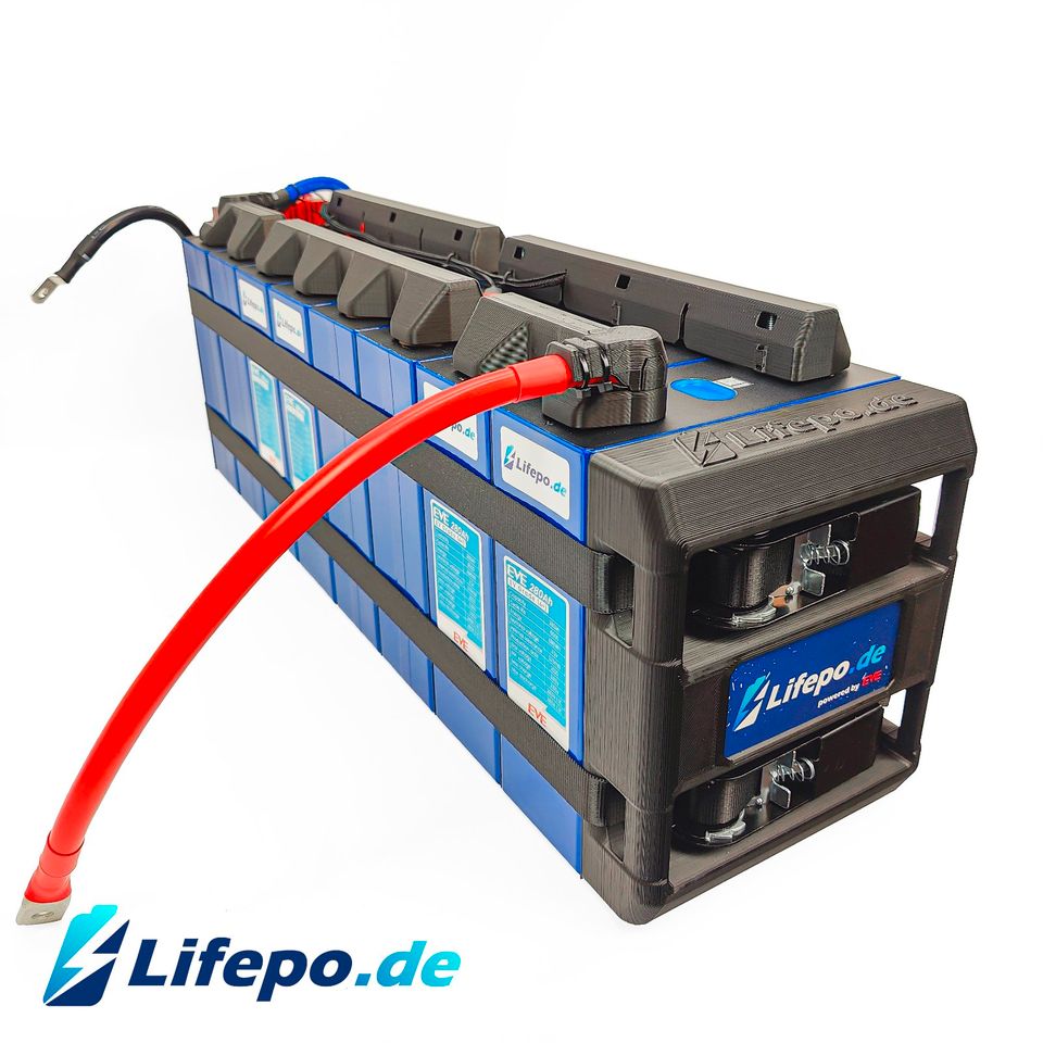 12v 560Ah EVE Grade A+ 8kWh LF280K Lifepo4 Batterie Bluetooth Autobatterie in Freising