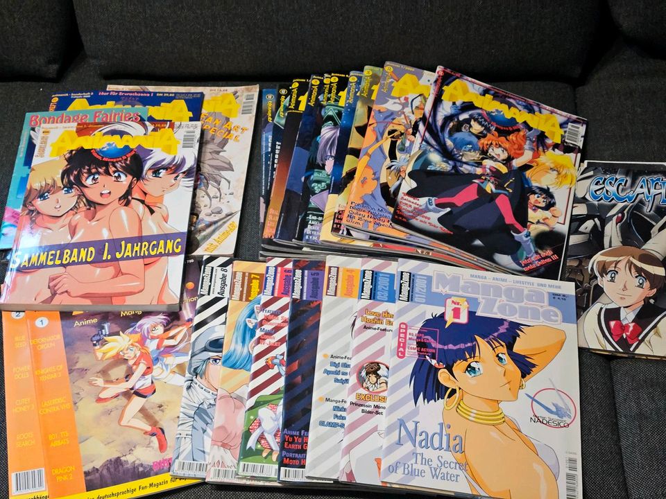 Anime Manga Magazine (1996-2003): Animania MangaZone FUNime AMI in Bad Iburg