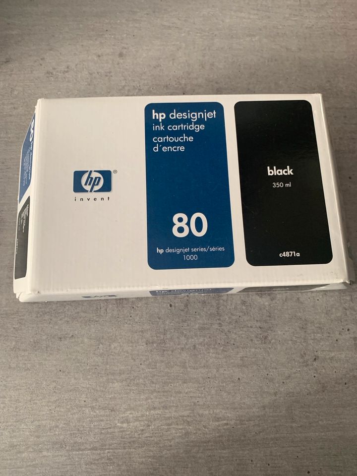 HP Farbe schwarz/black, Tintenpatrone, Cartridge in München
