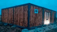 ► XXL CONTAINERANLAGE - 63 QUADRATMETER ◄ Großzügiges Containermodul - als Wohnhaus Bürocontainer für Unternehmen Ferienhaus auf dem Campingplatz Tiny House als Zweitwohnsitz Alternative Wohnformen Bayern - Brunnen Vorschau