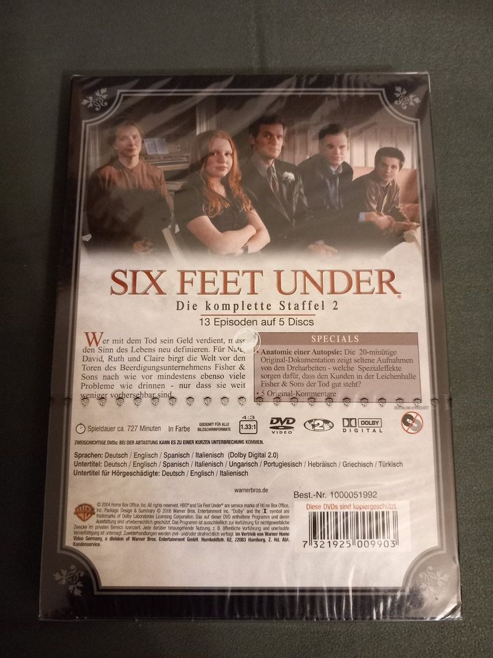 Six Feet Under - Staffel 1 & 2 - DVD - Serie - selten - neu & nw. in  Rheinland-Pfalz - Hamm (Sieg) | eBay Kleinanzeigen ist jetzt Kleinanzeigen