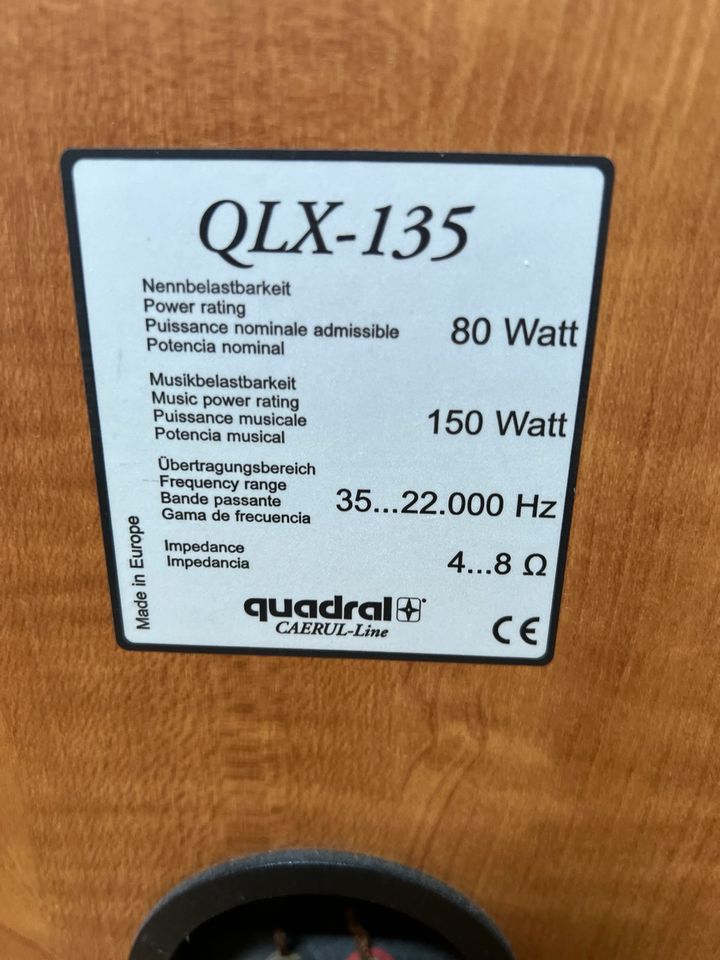 Lautsprecher Quadral QLX 135 in Osterrönfeld