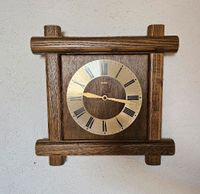 Holz Uhr Wanduhr Rustikal Bayern - Sachsen bei Ansbach Vorschau