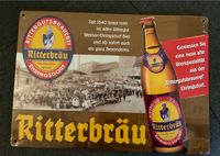 #Ritterbräu Metallschild Bierschild Brandenburg - Wandlitz Vorschau