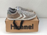 Hummel Sneaker Stadil low grau hellgrau Gr 38 Stoff Klett12 Stuttgart - Stuttgart-Ost Vorschau