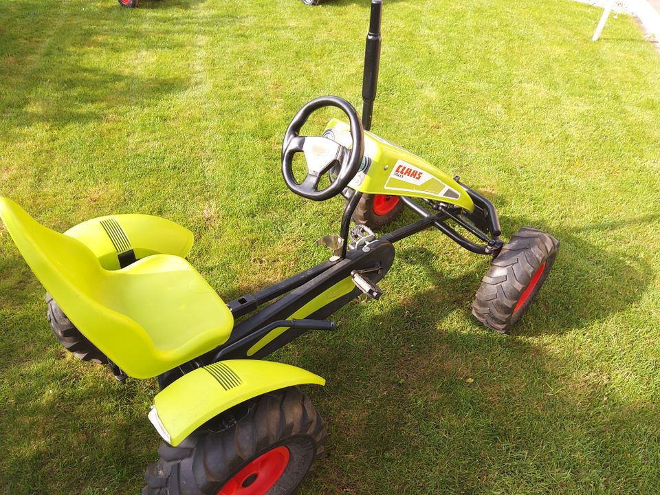 Berg GoKart Claas mit Hänger in Oberickelsheim