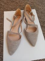 Schuhe Damen Ballerinas gr. 39 echtes Leder Rostock - Brinckmansdorf Vorschau